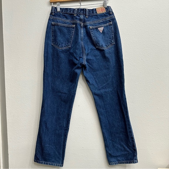 Vintage Guess High Rise Mom Jeans Tapered Leg Size 29 Waist - Picture 2 of 10